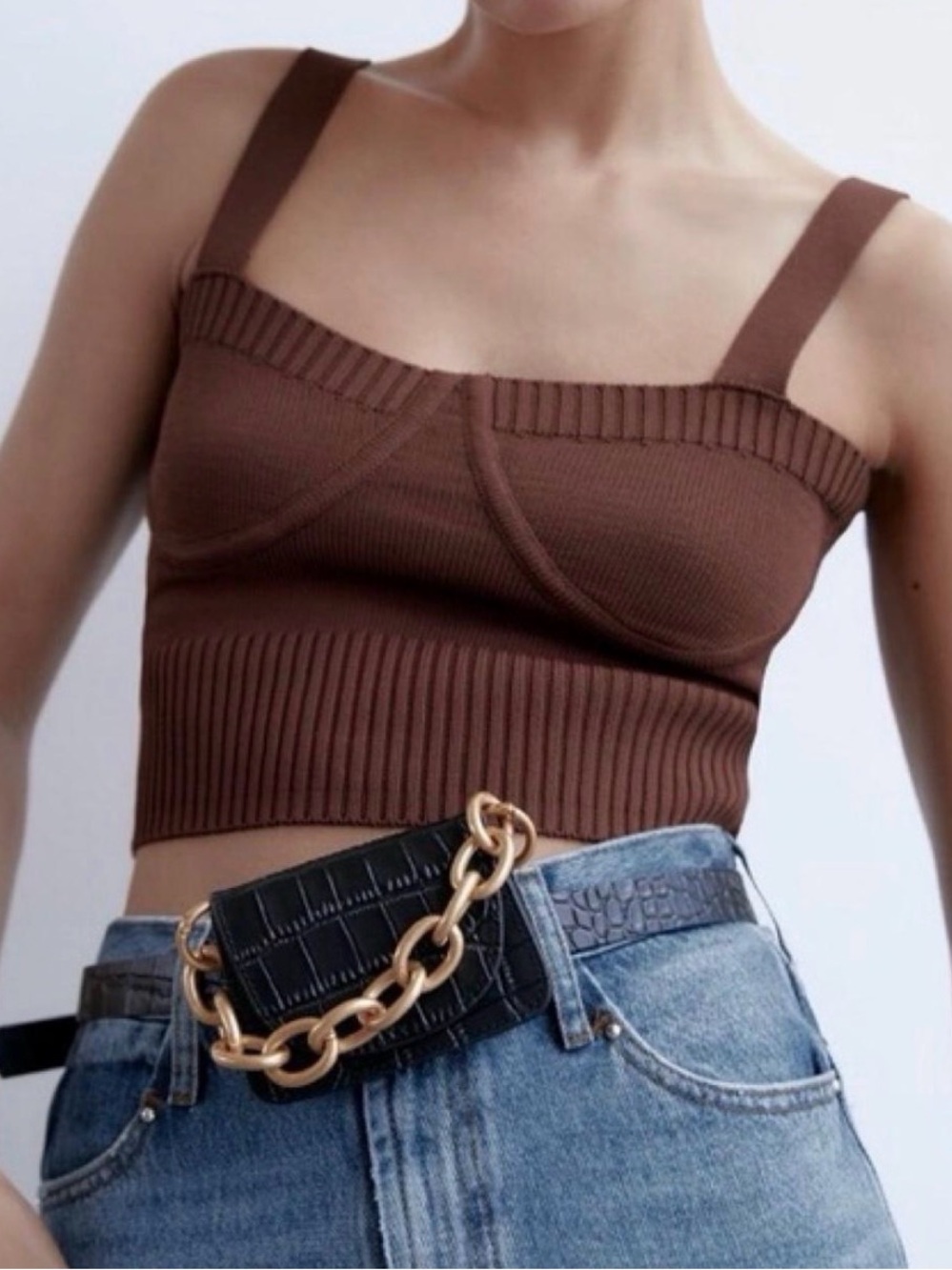 Zara knitted top